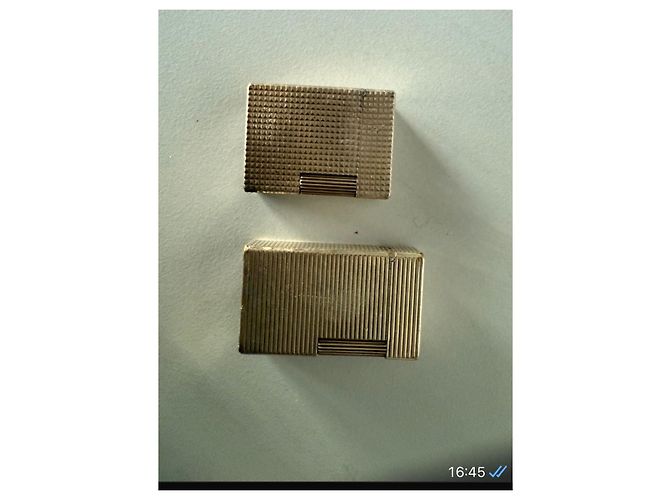 St Dupont Two S.T. Dupont gold-plated lighters Golden - view 2