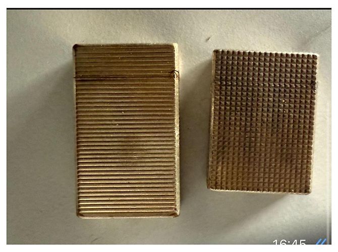 St Dupont Two S.T. Dupont gold-plated lighters Golden - view 4