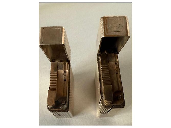 St Dupont Two S.T. Dupont gold-plated lighters Golden - view 6