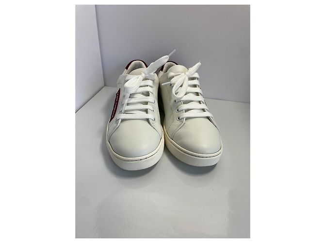 Dolce & Gabbana Ledersneaker Weiß - Ansicht 3