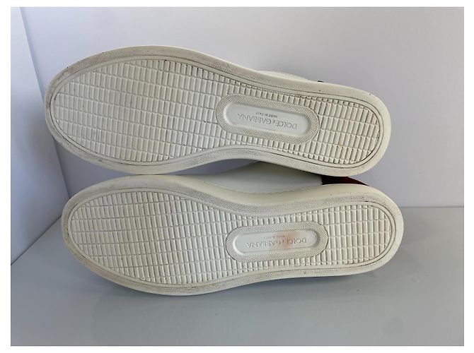 Dolce & Gabbana Ledersneaker Weiß - Ansicht 7