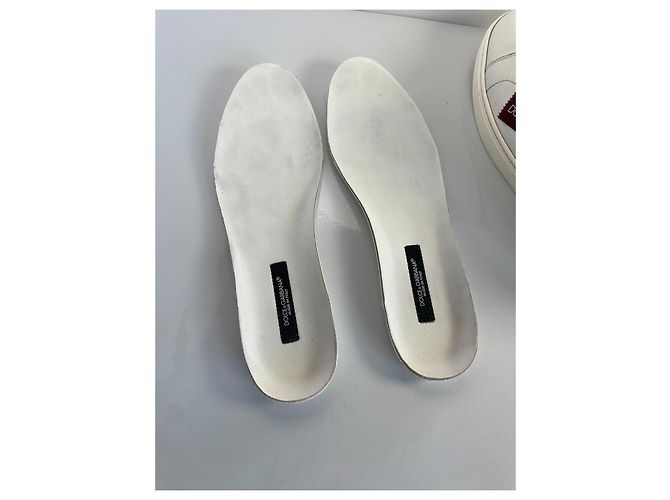 Dolce & Gabbana Ledersneaker Weiß - Ansicht 9