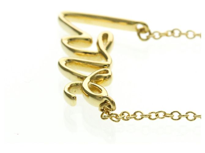Tiffany & Co Collana Pendente Graffiti Love di Tiffany Paloma Picasso D'oro - vista 3
