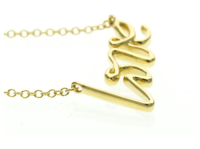 Tiffany & Co Collana Pendente Graffiti Love di Tiffany Paloma Picasso D'oro - vista 4