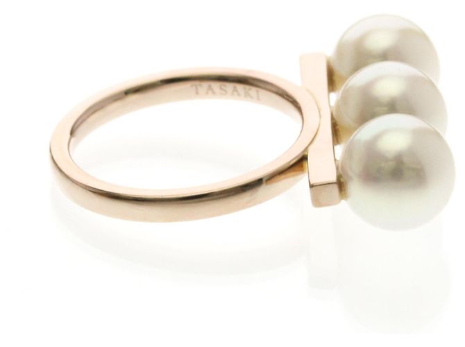 Anello Tasaki Balance Neo in Oro Rosa D'oro - vista 4