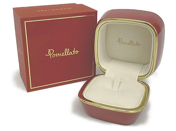 Anello Pomellato Iconica Extra Slim in Oro Rosa (18K) D'oro - vista 10