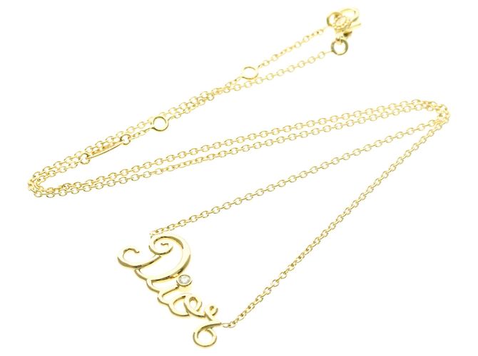 Collana Dioramour Christian Dior in oro giallo 18K D'oro - vista 12