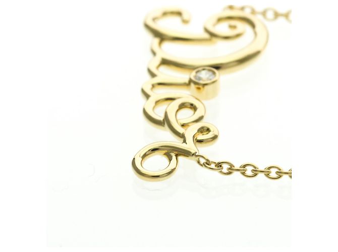 Collana Dioramour Christian Dior in oro giallo 18K D'oro - vista 3