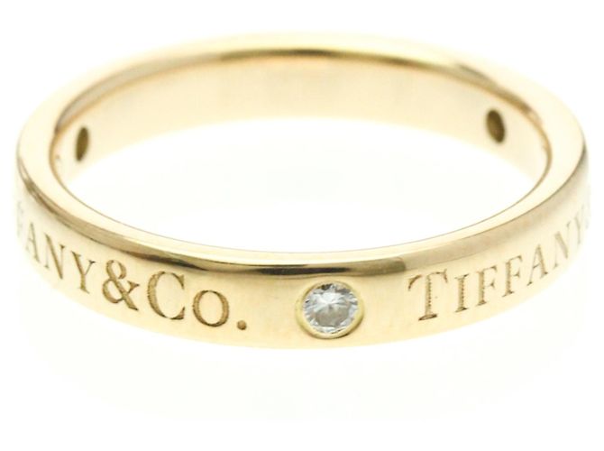 Tiffany & Co Anello piatto Tiffany con diamanti in oro rosa D'oro - vista 4