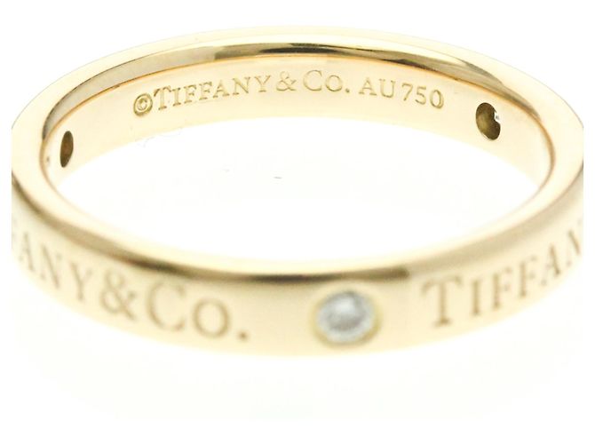 Tiffany & Co Anello piatto Tiffany con diamanti in oro rosa D'oro - vista 5