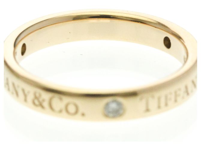 Tiffany & Co Anello piatto Tiffany con diamanti in oro rosa D'oro - vista 6