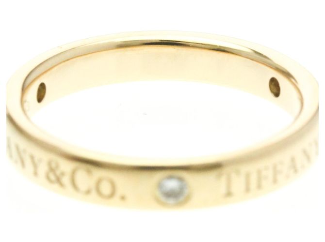 Tiffany & Co Anello piatto Tiffany con diamanti in oro rosa D'oro - vista 7