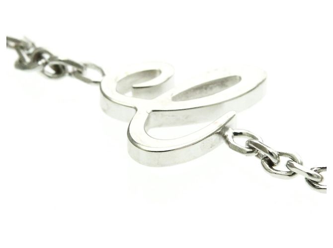 Collana Pendente Chopard Happy Diamonds in Oro Bianco Argento - vista 14