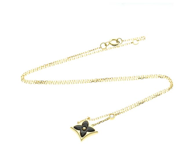 Collana Star Blossom Louis Vuitton D'oro - vista 13