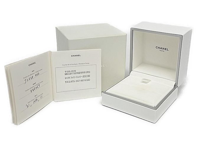 Chanel Coco Crush Ring - Kleines Modell 1P Diamant in Platin Silber - Ansicht 11