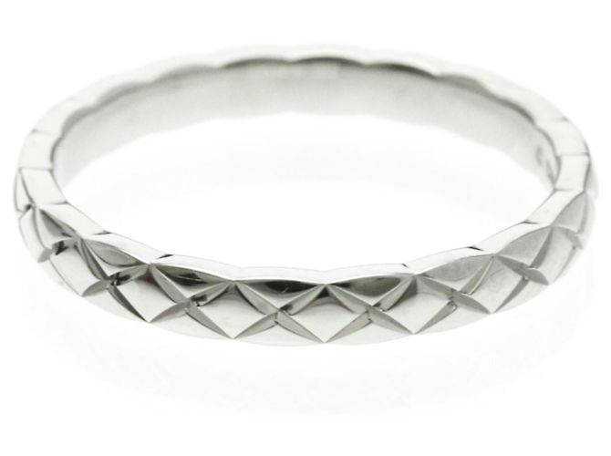 Chanel Coco Crush Ring - Kleines Modell 1P Diamant in Platin Silber - Ansicht 2