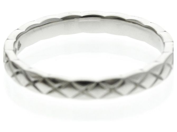 Chanel Coco Crush Ring - Kleines Modell 1P Diamant in Platin Silber - Ansicht 7