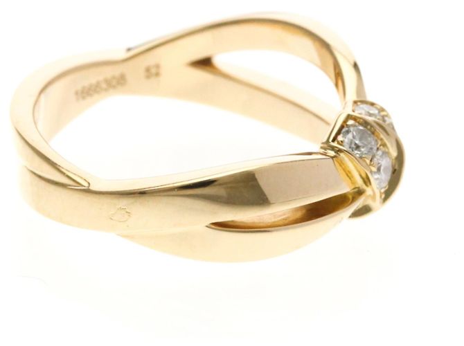 Lien Seduction Ring aus Roségold von Chaumet Golden - Ansicht 4