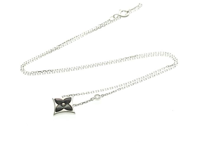 Collana Star Blossom Louis Vuitton Argento - vista 13