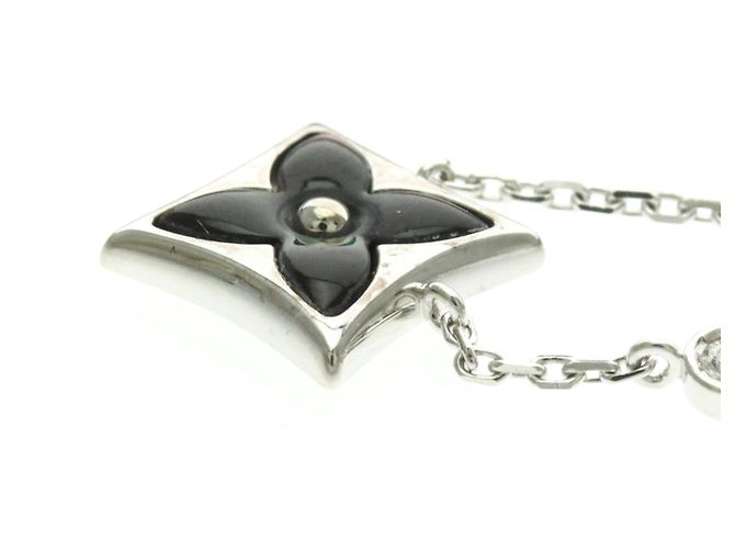 Collana Star Blossom Louis Vuitton Argento - vista 3