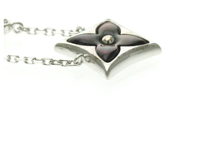 Collana Star Blossom Louis Vuitton Argento - vista 5