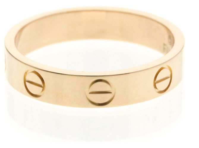 Anello Mini Love Cartier in Oro Rosa D'oro - vista 3