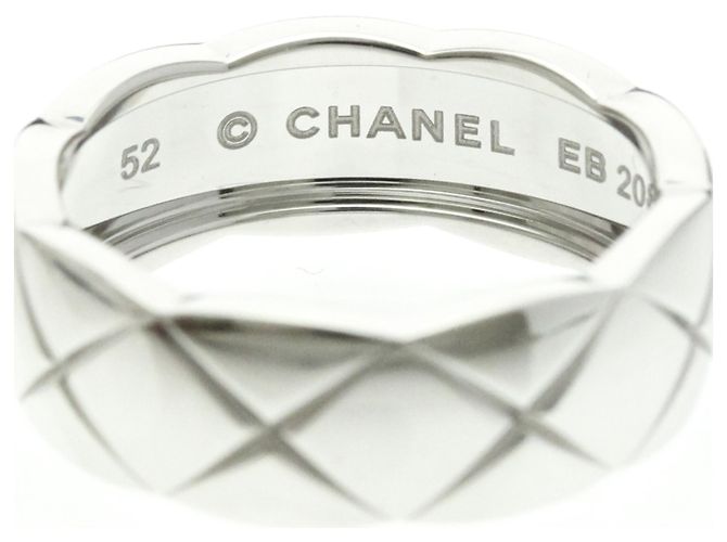 Anello Medio Coco Crush di Chanel Argento - vista 5