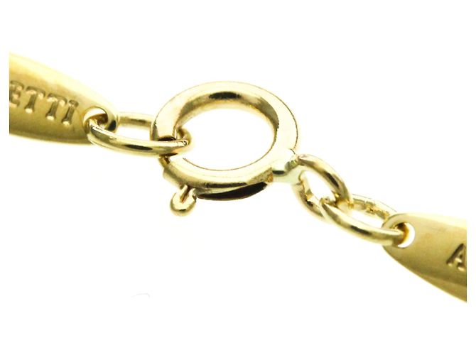 Elsa Peretti Tiffany & Co Collana Pendente Cuore Aperto in Oro Giallo Tiffany D'oro - vista 13