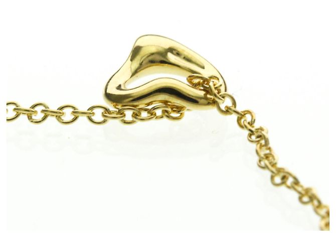 Elsa Peretti Tiffany & Co Collana Pendente Cuore Aperto in Oro Giallo Tiffany D'oro - vista 5