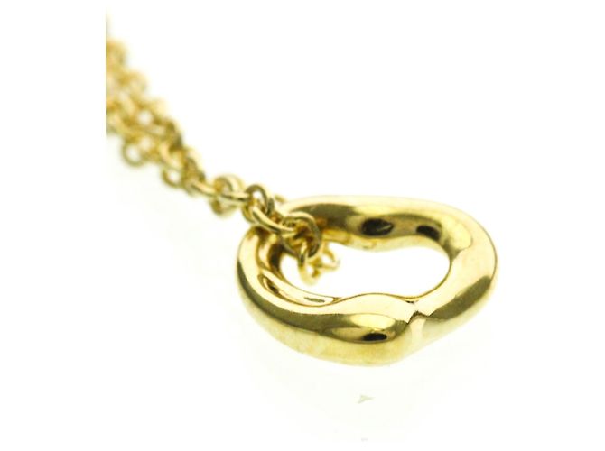 Elsa Peretti Tiffany & Co Collana Pendente Cuore Aperto in Oro Giallo Tiffany D'oro - vista 7