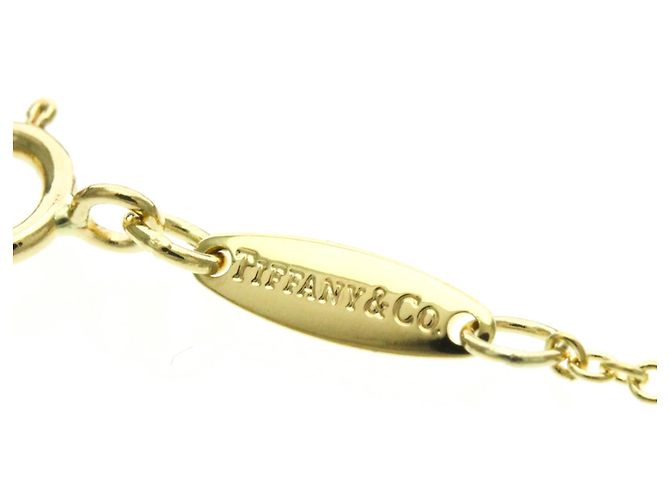 Elsa Peretti Tiffany & Co Collana Pendente Cuore Aperto in Oro Giallo Tiffany D'oro - vista 8