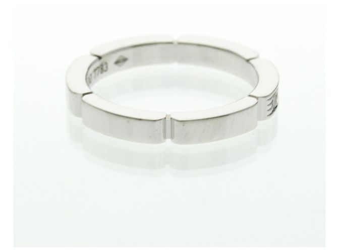 Cartier Maillon Panthère Ring mit 4 Diamanten Silber - Ansicht 4
