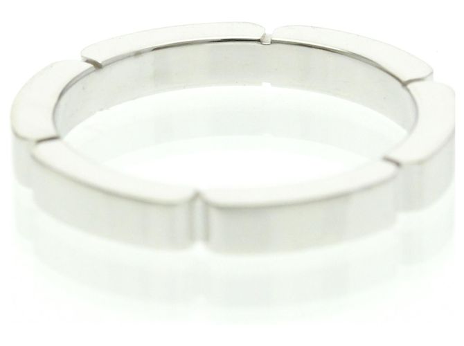 Cartier Maillon Panthère Ring mit 4 Diamanten Silber - Ansicht 7