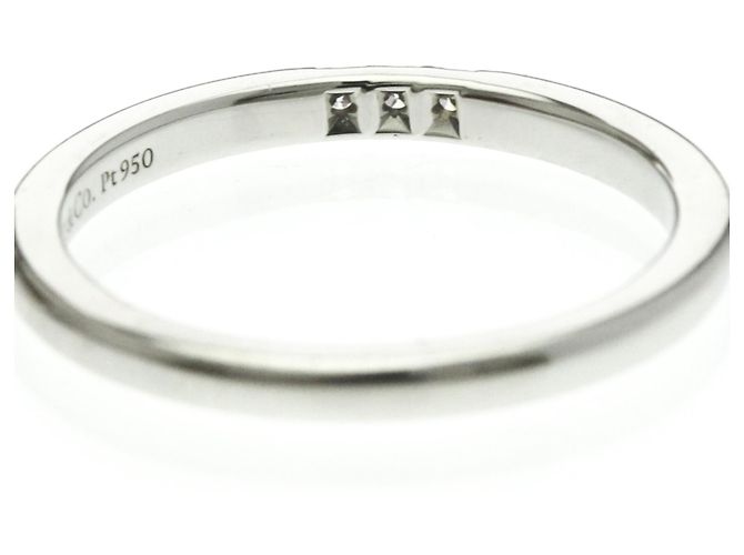 Tiffany & Co Tiffany Forever Ehering 3P Diamant Silber - Ansicht 7