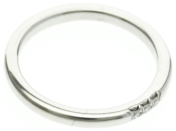 Tiffany & Co Tiffany Forever Ehering 3P Diamant Silber - Ansicht 9