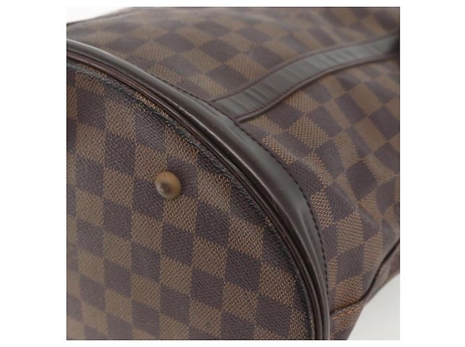 LOUIS VUITTON Borsa a Spalla Bucket GM Damier Ebene N42236 LV Auth ARZ043 - vista 15
