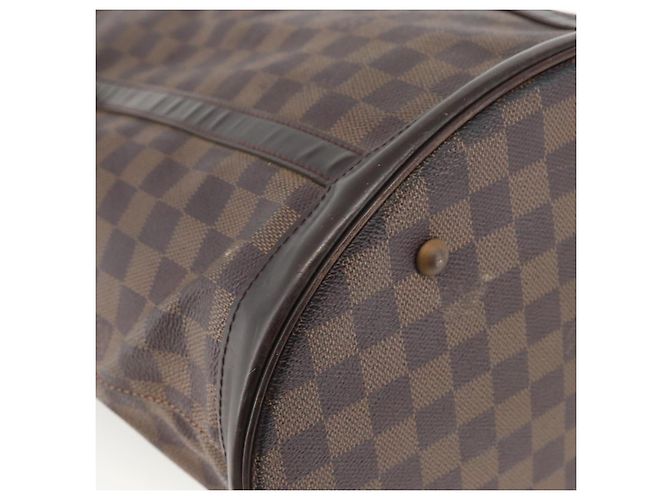 LOUIS VUITTON Borsa a Spalla Bucket GM Damier Ebene N42236 LV Auth ARZ043 - vista 16