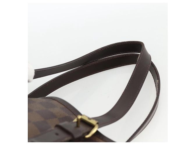 LOUIS VUITTON Borsa a Spalla Bucket GM Damier Ebene N42236 LV Auth ARZ043 - vista 8