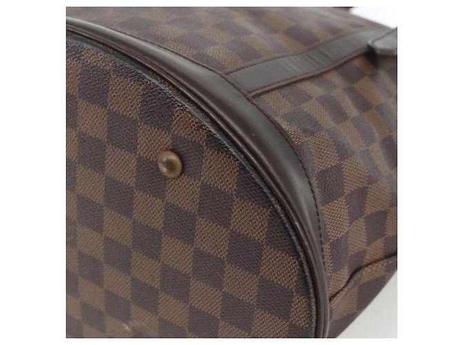 LOUIS VUITTON Borsa a Spalla Bucket GM Damier Ebene N42236 LV Auth ARZ043 - vista 9