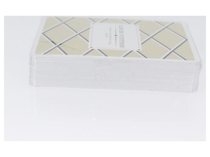Carte da gioco LOUIS VUITTON Beige LV Auth ARZ303 - vista 4