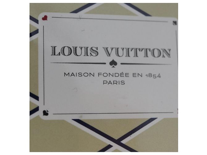 Carte da gioco LOUIS VUITTON Beige LV Auth ARZ303 - vista 8