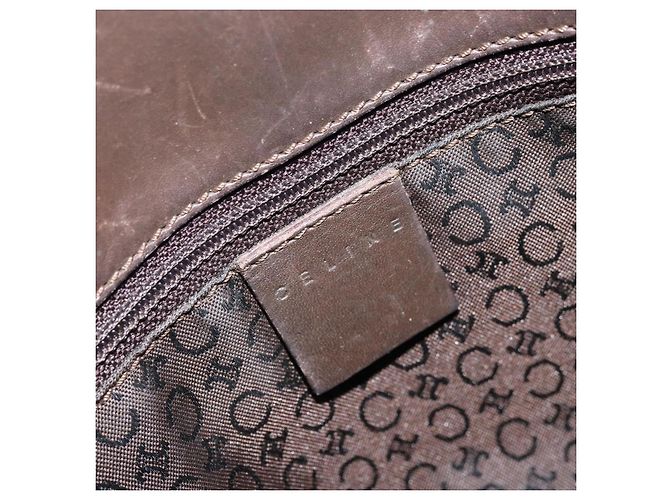 Céline CELINE C Macadam Canvas Tote Bag Elfenbein Gold Auth ep13774 Golden Roh - Ansicht 10