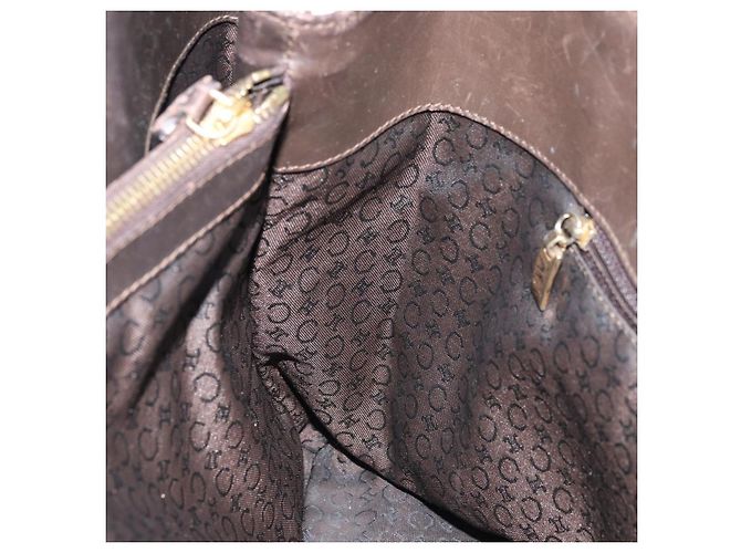 Céline CELINE C Macadam Canvas Tote Bag Elfenbein Gold Auth ep13774 Golden Roh - Ansicht 18