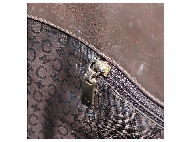 Céline CELINE C Macadam Canvas Tote Bag Elfenbein Gold Auth ep13774 Golden Roh - Ansicht 19