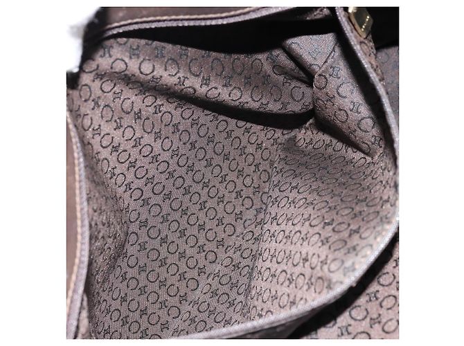 Céline CELINE C Macadam Canvas Tote Bag Elfenbein Gold Auth ep13774 Golden Roh - Ansicht 20