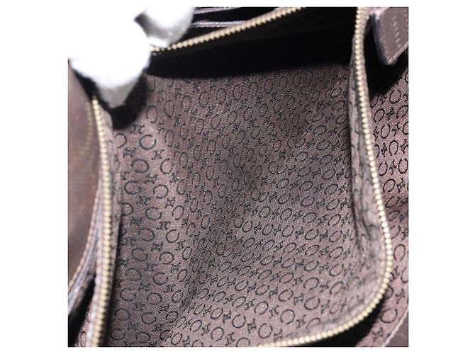 Céline CELINE C Macadam Canvas Tote Bag Elfenbein Gold Auth ep13774 Golden Roh - Ansicht 22