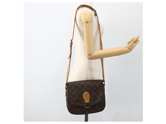 LOUIS VUITTON Borsa a Spalla Monogram Saint Cloud GM M51242 LV Auth BA11406 Monogramma - vista 26