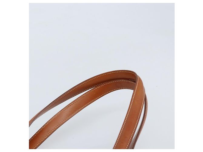 Céline Borsa tote in tela Macadam CELINE in pelle PVC marrone oro Auth ARZ422 D'oro - vista 8
