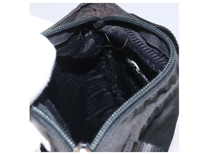 Borsa a Spalla PRADA in Nylon Nero Auth bs33979 - vista 20