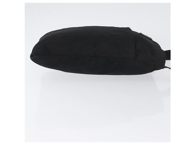 Borsa a Spalla PRADA in Nylon Nero Auth bs33979 - vista 3